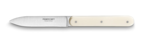 Couteau &agrave; steak 6.16 cr&egrave;me marquage F.Batt