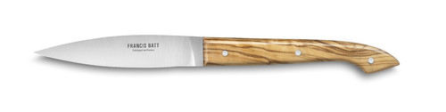Couteau à steak  capucins olivier marquage F.Batt
