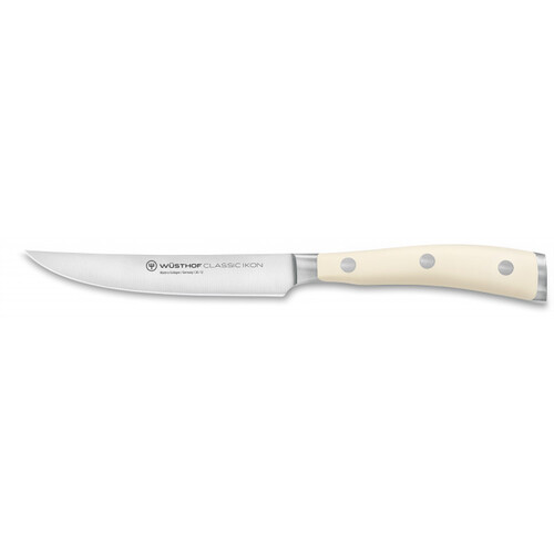 Couteau à steak Classic Ikon blanc 12 cm
