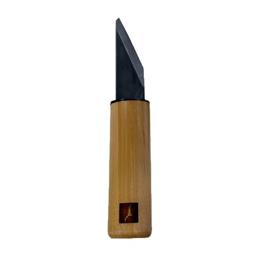 Couteau cutter Kiridashi Haiku manche & capuchon bois