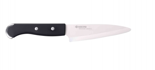 Couteau  d'office 13 cm manche professionnel 'luxe', lame blanche