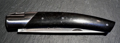 Couteau de poche fermant Thiers Pirou 1 pièce ressort forgé 12 cm 1 mitre manche