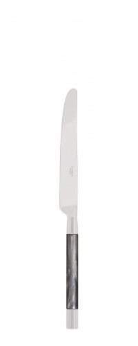Couteau de table Conty nacré gris clair