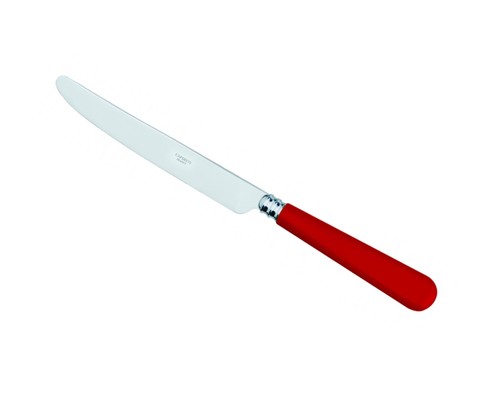 Couteau de table Newbridge rouge vermillon