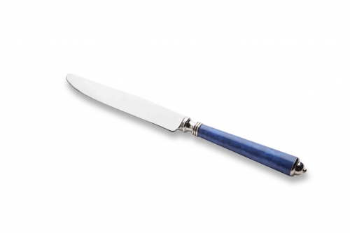Couteau de table Séville bleu roi haut forgé inox