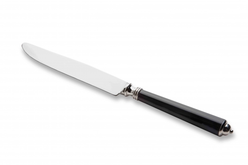 Couteau de table Séville noir haut forgé inox
