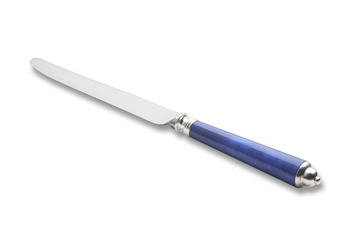 Couteau dessert Séville bleu roi haut forgé inox