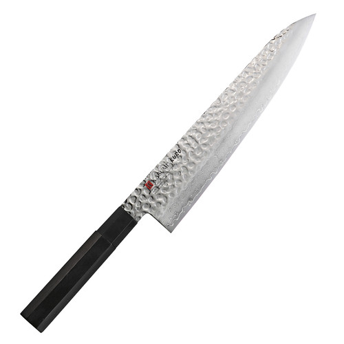 Couteau du chef 24 cm Kasumi Kuro - manche noir