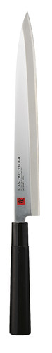 Couteau Kasumi Tora à sashimi 27 cm - manche Honoki noir