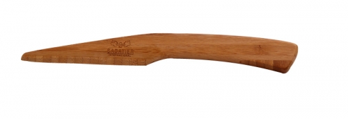Couteau multi usages 9 cm manche et lame en bambou
