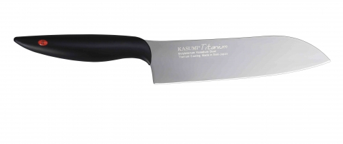 Couteau Santoku 18 cm Kasumi Titanium Graphite