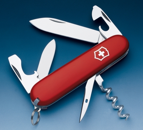 Couteau Suisse Tourist rou