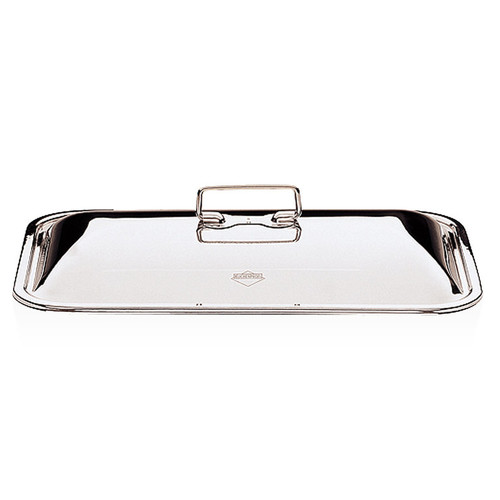 Couvercle inox rectangulaire 40 x 26  cm pour plat 154310