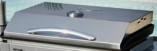 Couvercle pivotant pour planchas Roller Grill 40 cm (se fixe avec ses deux charn