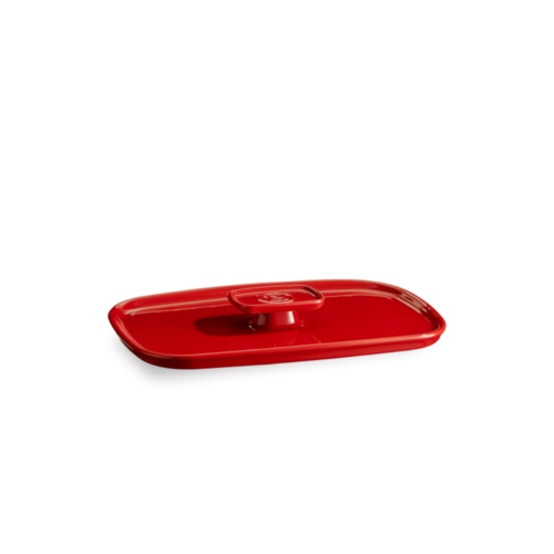 Couvercle pour plat Ultime en céramique 25x18 cm Rouge Grand Cru