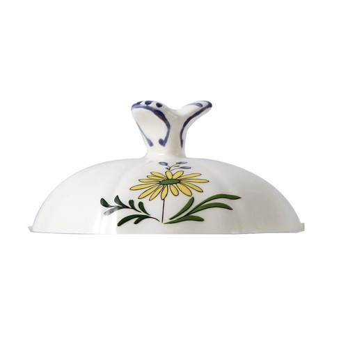 Couvercle Sucrier Coq Oiseau Paradis