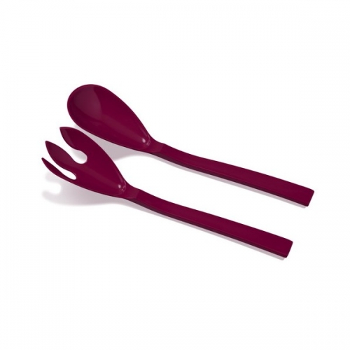 Couvert &agrave; salade 30 cm Vestah de Platex rubis