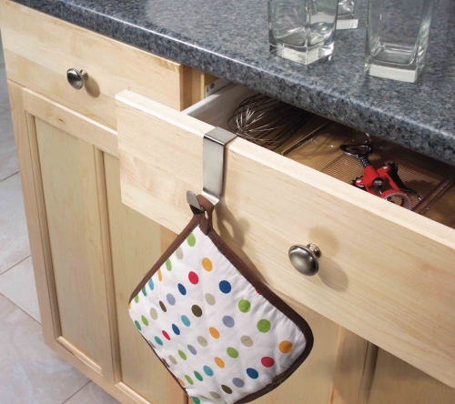 Crochet pour tiroir ou porte