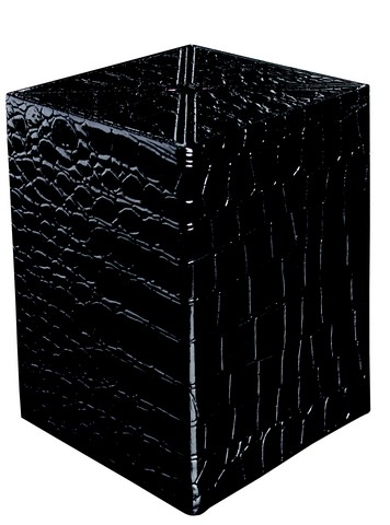 Cube Croco Noir