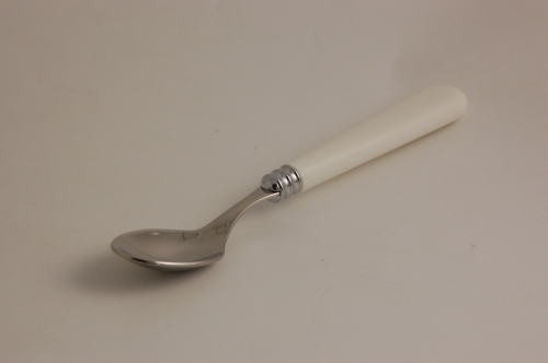 Cuillère à café Newbridge blanc écume