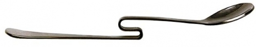 Cuillère à confiture inox 19.5 cm coudée