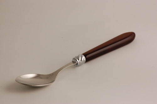 Cuillère à dessert Diana marron