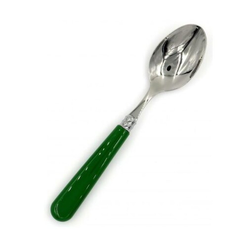 Cuillère à dessert Newbridge vert olive