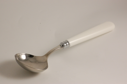 Cuillère à sauce Newbridge blanc écume