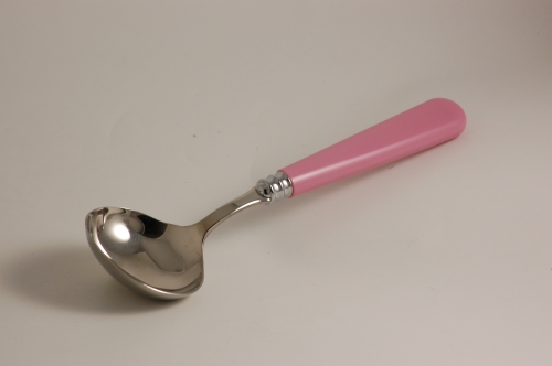 Cuillère à sauce Newbridge rose pâle