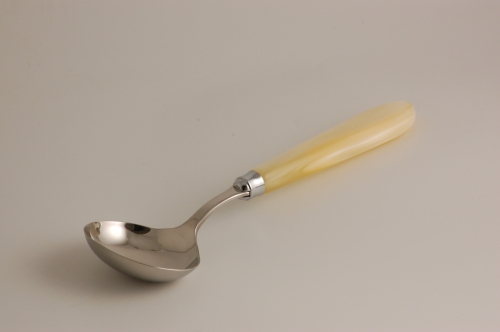 Cuillère à sauce Omega nacré naturel
