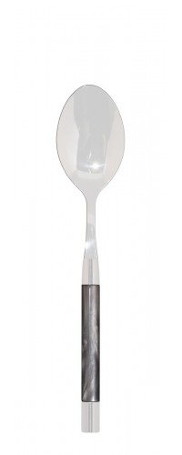 Cuillère de service Conty nacré gris clair