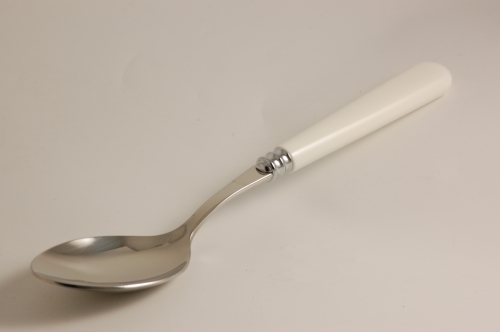 Cuillère de service Newbridge blanc écume