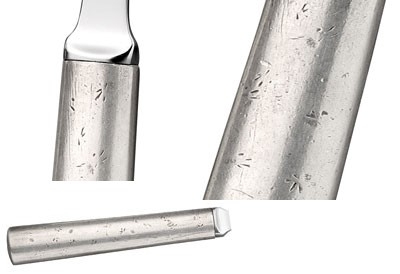 Cuill&egrave;re moka GRANITE haut forg&eacute; inox