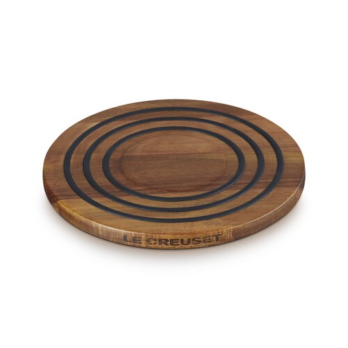 Dessous de plat magnétique en bois d\'acacia