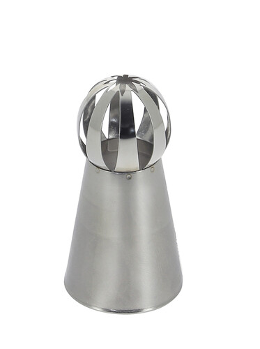 Douille russe sphère strié large