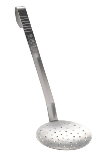 Ecumoire inox brosse &oslash; 10 cm