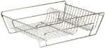 Egouttoir &agrave; poser inox 43x32x12cm - 13 assietes