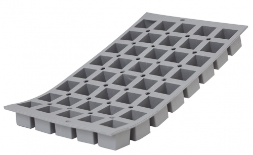 Elastomoule 40 minis cubes 30 x 17,6 cm (cubes de 25 mm)