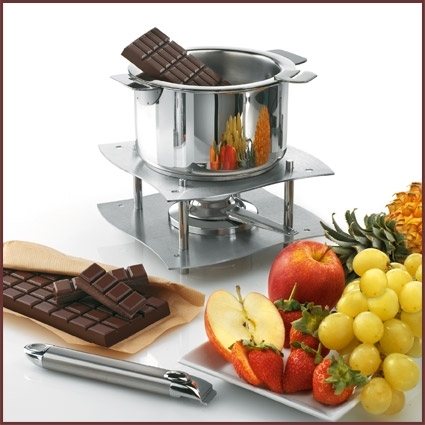 El&eacute;ment bain marie 14  cm pour fondue chocolat adapt. sur casserole 16 cm