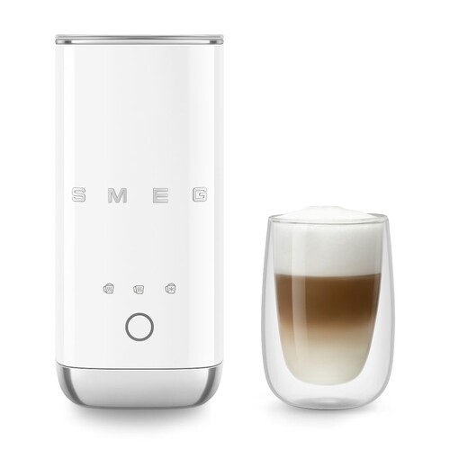 Emulsionneur de lait \"Années 50\" Blanc