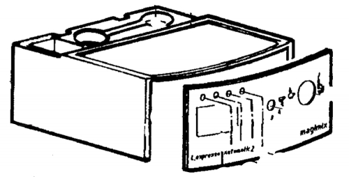 Ensemble capot pour machine expresso auto 2