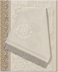 Essuie main Lavandou Calisson Le Jacquard Fran&ccedil;ais 100% coton 38 x 54 cm