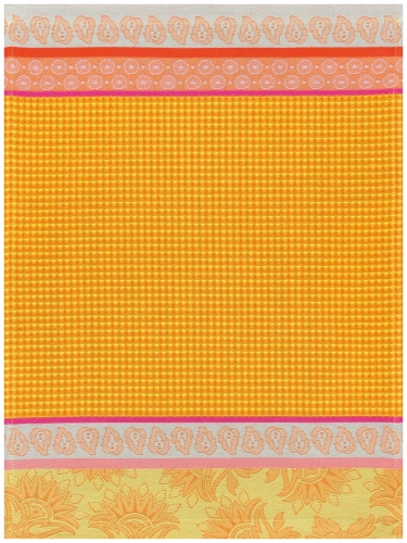 Essuie main Pays de provence citron 100% coton 38 x 54 cm