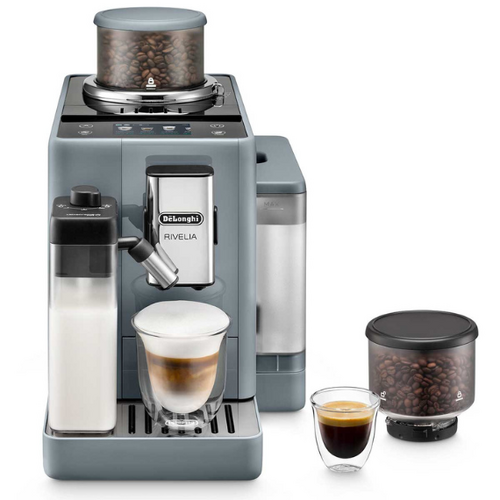 Expresso broyeur à café \"Rivelia Latte\" Gris