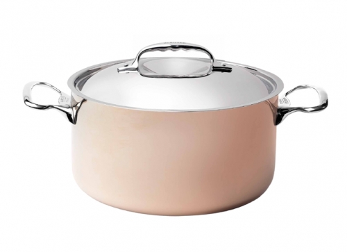 Faitout avec couvercle inocuivre 24cm