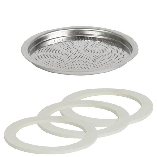 Filtre + 3 Joints (Parma-Venezia-Musa-Mia-Susy-Erika-Siesta) 4 Tasses