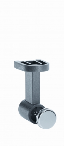Fixation sous placard inox 5 c hauteur 5 cm R&ouml;sle