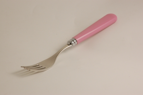 Fourchette à dessert Newbridge rose pâle