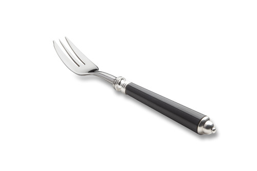Fourchette &agrave; gateaux S&eacute;ville noir haut forg&eacute; inox