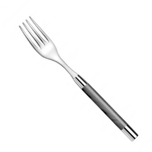 Fourchette de table Conty nacré gris clair